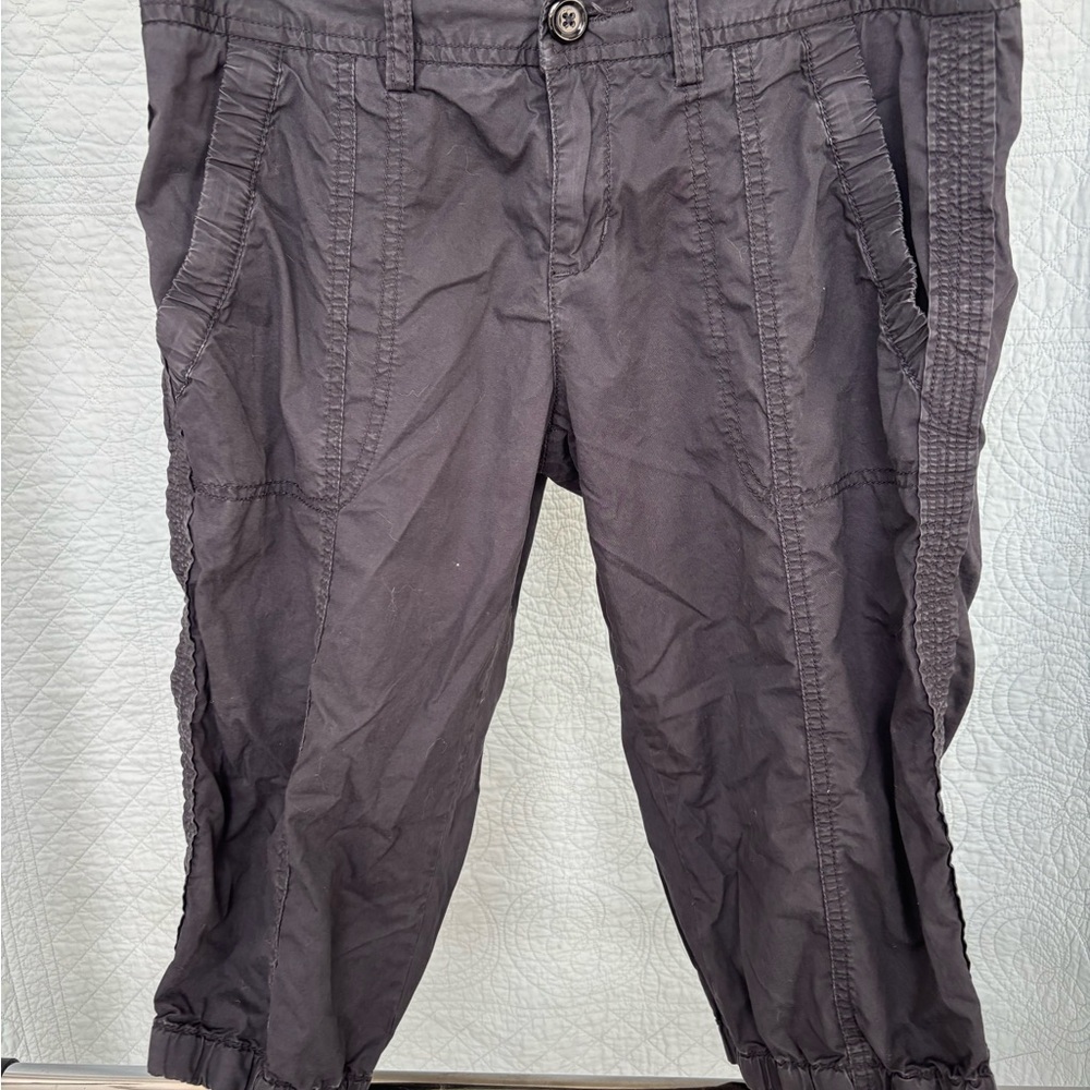 Women's Black Cargo Shorts